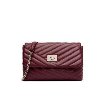 Geanta dama  model CEO-SUSAN-LA513-561 - gri - material textil.