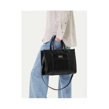 Geanta dama  model EO-KENTUCKY-LDA8168 - neagra - din material textil.