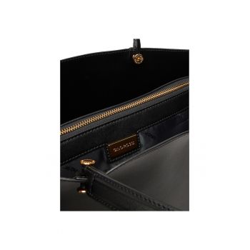 Geanta dama  neagra - model WEN-2 - din material textil