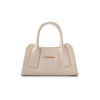 Geanta din piele ecologica cu bareta de umar detasabila