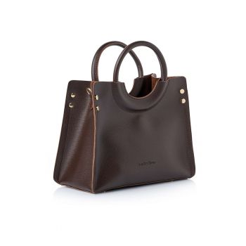 Geanta din piele ecologica cu maner