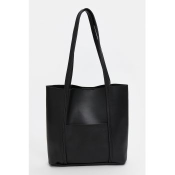 Geanta shopper din piele ecologica