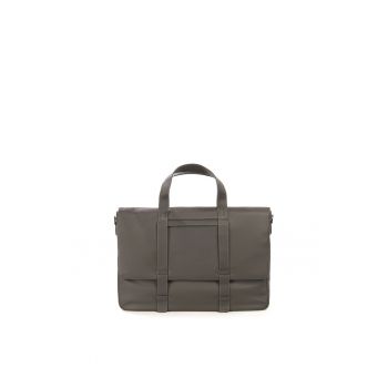 Geanta textila pentru laptop - Gri deschis