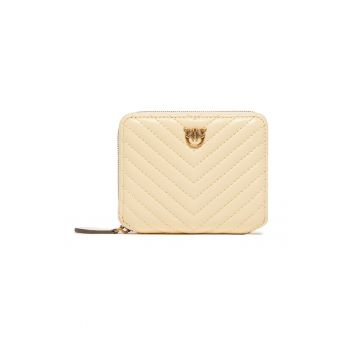 Portofel din piele cu fermoar Taylor