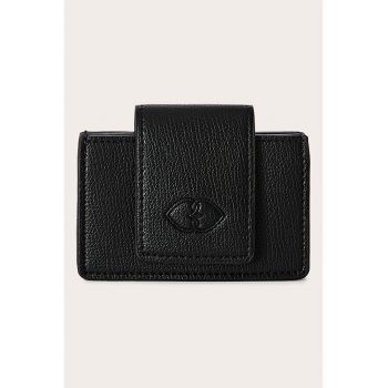 Portofel din piele ecologica cu capsa