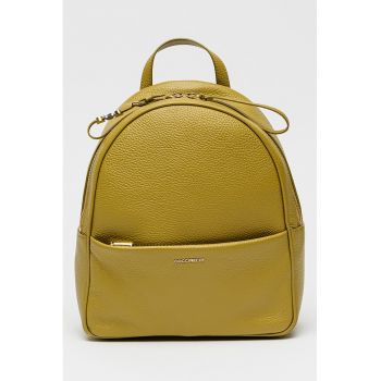 Rucsac de piele cu aspect granulat