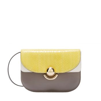 Sfera mini crossbody yellow + urban gray