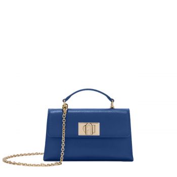 Furla 1927 mini crossbody indigo