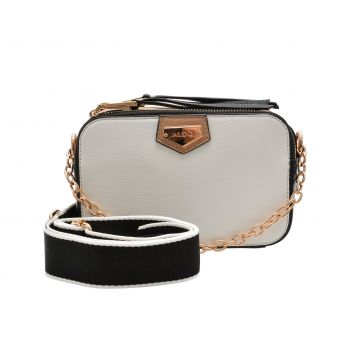 Geanta ALDO alba, IVIE 966, din piele ecologica