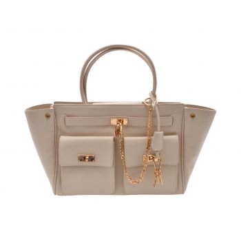 Geanta ALDO bej, KATETOTE 168, din piele ecologica