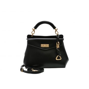 Geanta ALDO neagra, KATIEBAG 006, din piele ecologica