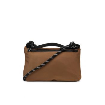 Geanta barbati  model QUIC-M-006-07 - culoare bruna - material universal