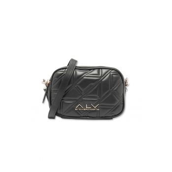 Geanta crossbody cu bareta ajustabila Oriana Chic - Negru