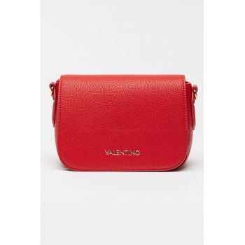 Geanta crossbody cu clapa Brixton - Rosu