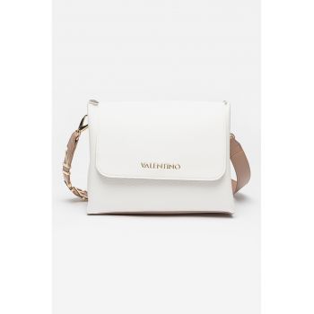 Geanta crossbody de piele ecologica Alexia - Alb