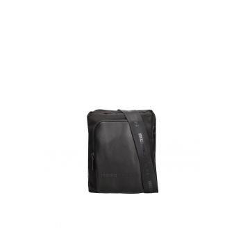 Geanta crossbody din piele ecologica Astreon Lux - Negru