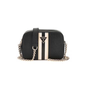 Geanta crossbody din piele ecologica Noella - Negru