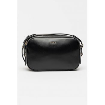 Geanta crossbody din piele ecologica Syndra - Negru