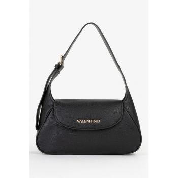 Geanta cu maner si logo - Negru