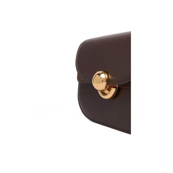 Geanta dama  Cioccolato Sfera Mini - piele naturala - culoare ciocolata