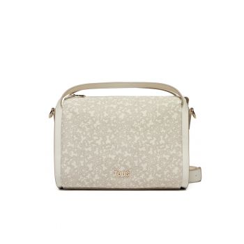 Geanta dama  City Kaos Mini Lines - bej - din piele ecologica