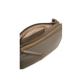 Geanta dama  I68Q Double Mini - bej - 25x26cm