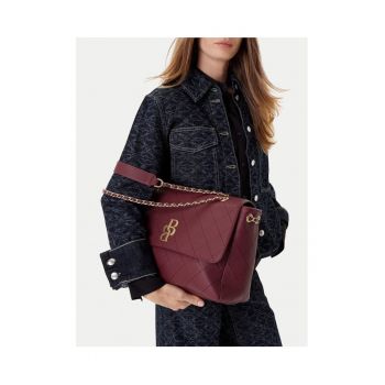 Geanta dama  model C-ALEXIS-LA482-3031 - bordo - material textil