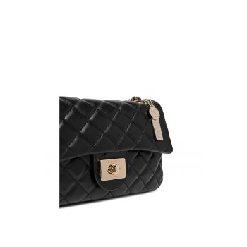 Geanta dama  model CEO-IDAHO-LDA8004 - neagra - din material textil