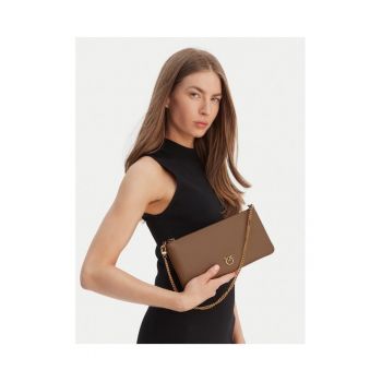 Geanta dama  model D01Q - bej - dimensiuni orizontale.