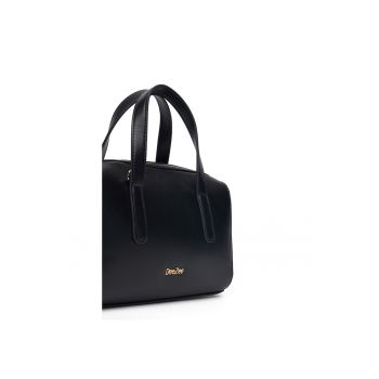 Geanta dama  model DZE-S-011-07 - ecologica - neagra