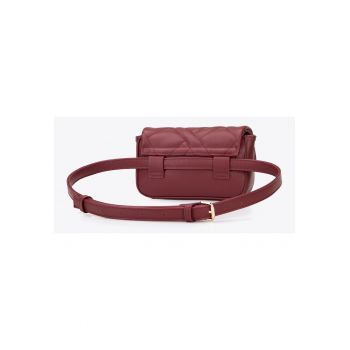 Geanta dama  piele ecologica model geometric - piele ecologica - Bordeaux