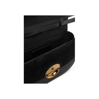 Geanta dama  Sfera Mini - piele naturala - neagra