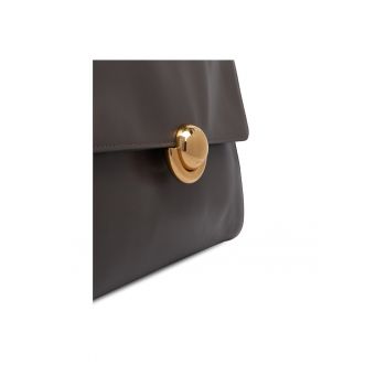 Geanta dama  Urban Gray Domus S - piele naturala - 30x45cm