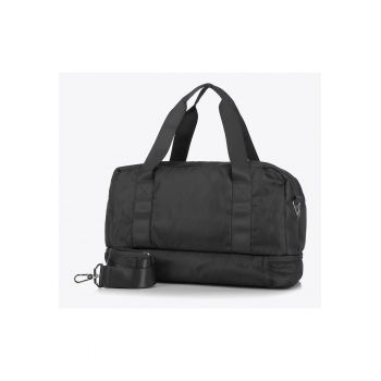 Geanta de voiaj  multifunctionala - 22x39x20cm - poliester - neagra