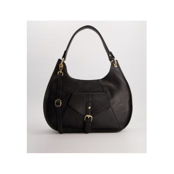 Geanta din piele cu buzunare multiple