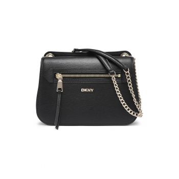 Geanta din piele ecologica cu bareta de umar Bryant - Negru