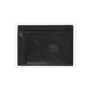 Portofel barbati  colectia Florence - piele naturala - tehnologie RFID - negru