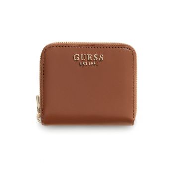 Portofel cu fermoar Laurel - Maro cognac