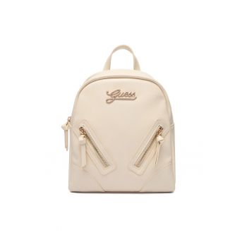 Rucsac  model G012 - piele ecologica - alb