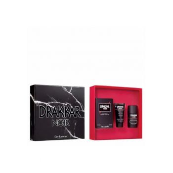 Set  Drakkar Noir - Apa de Toaleta 100 ml - Gel de Dus 50 ml - Deodorant Stick 75 gr