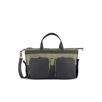 Geanta barbati -  verde - material sintetic - model BIUXT6260MPJ