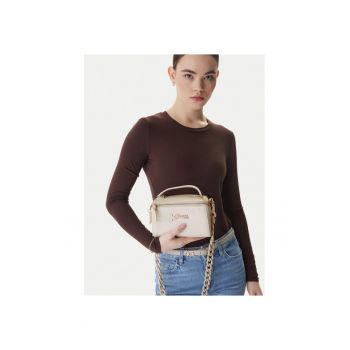 Geanta copii  Piele ecologica - alba