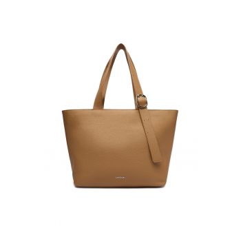 Geanta dama  bej - material textil - model C-LSK-L-012-08