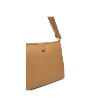 Geanta dama  bej - material textil - model C-MEXX-CR-003-08