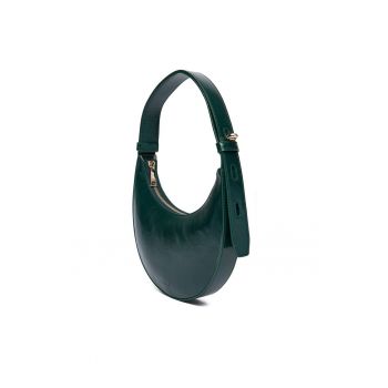Geanta dama  Botanical Green - piele naturala - dimensiuni 42