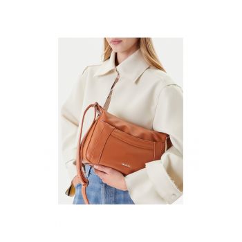 Geanta dama  C-LSK-L-009-08 - culoare brown - material textil