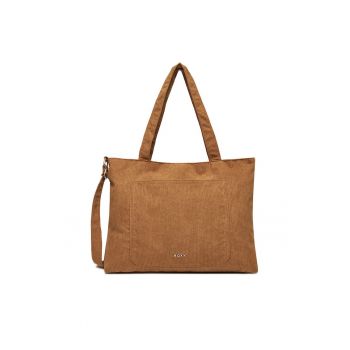 Geanta dama  C-ROXY-KL-005-08 - culoare brown - material textil