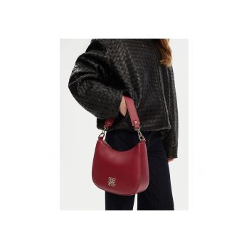 Geanta dama  CEO-NANCY - bordo - material textil