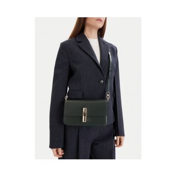 Geanta dama  Deep Green Iride S - piele naturala - verde - dimensiuni universale