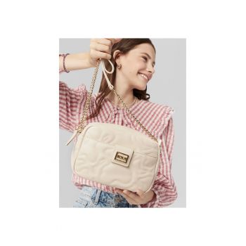 Geanta dama  Dream Beige - bandoliera - din piele ecologica